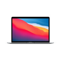 Apple MacBook Air Notebook 33,8 cm (13.3 Zoll) 2560 x 1600 Pixel Apple M 8 GB 256 GB SSD Wi-Fi 6 (802.11ax) macOS Big Sur Grau