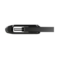 SanDisk Ultra Dual Drive USB-Stick 128 GB USB Type-A / USB Type-C 3.2 Gen 1 (3.1 Gen 1) Schwarz, Silber