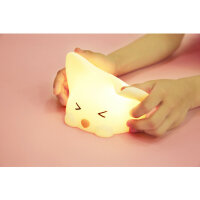 MEGALight Dr. Kunde CATTY CAT Baby-Nachtlicht Freistehend Wei&szlig; LED 1,5 W