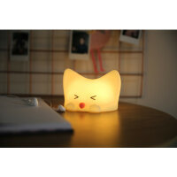 MEGALight Dr. Kunde CATTY CAT Baby-Nachtlicht Freistehend Wei&szlig; LED 1,5 W