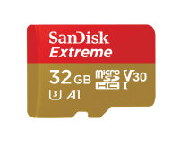 Sandisk Extreme Speicherkarte 32 GB MicroSDHC Klasse 10...