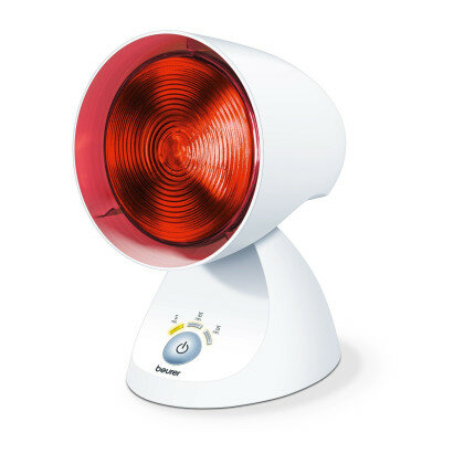 BEURER Infrarotlampe IL 35 (150 Watt, Abschalt-Automatik, Timer, LED-Anzeige, verstellbar, Verspannung, Erkältung, Nebenhöhlen)