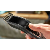 PHILIPS Haarschneider Hairclipper series 5000 HC5650/15 (28 Längeneinstellungen, 90 Minuten Akkubetrieb, abwaschbar, Trim-n-Flow-PRO-Technologie )