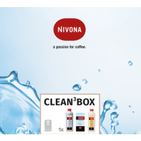 NIVONA Reinigungs-Set CLEAN3BOX (NIRK 703 Flüssigentkalker, NICC 705 Milchsystemreiniger, NIRT 701 Reinigungstabletten)