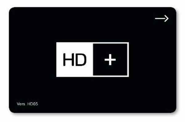 HD+ 12002 Chipkarte Schwarz, Weiß
