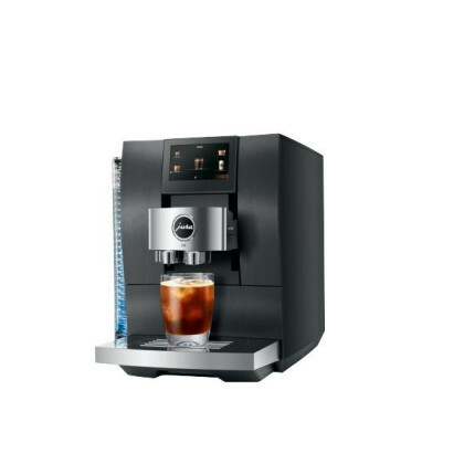 JURA Z10 Aluminium Black (EA) Kaffeevollautomat (One Touch, Milchaufschäumer, Vorbrühsystem, Wireless Connect, Product Recognising Grinder)