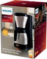 PHILIPS Café Gaia HD7548 Filterkaffeemaschine (Thermokanne, 15 Tassen, Tropf-Stopp-Funktion, 1,2 Liter, Auto-off, Abschalt-Automatik)