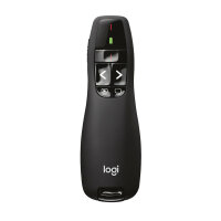 Logitech Wireless Presenter R400 Funk-Presenter RF Schwarz