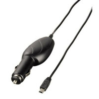 Hama Vehicle Charging Cable, mini USB Stromkabel Schwarz