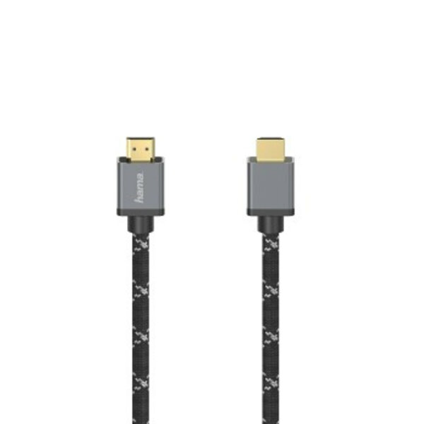 Hama 00205239 HDMI-Kabel 2 m HDMI Typ A (Standard) Schwarz, Grau