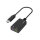 Hama 00200320 Kabeladapter USB Type-C 2x3.5 mm Schwarz