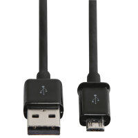 Hama 00200904 USB Kabel 0,9 m USB 2.0 USB A Micro-USB B Schwarz