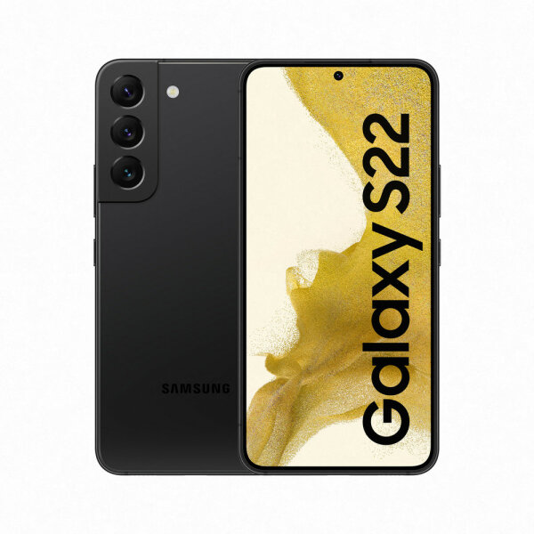 Samsung Galaxy S22 SM-S901B 15,5 cm (6.1 Zoll) Dual-SIM Android 12 5G USB Typ-C 8 GB 128 GB 3700 mAh Schwarz