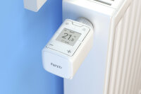 AVM FRITZ!DECT 302 Heizkörperthermostat (Temperatur steuern, Heizkosten sparen, Optimal für FRITZ!Box)