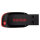 SanDisk Cruzer Blade USB-Stick 64 GB USB Typ-A 2.0 Schwarz, Rot