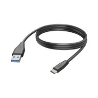 Hama 00201597 USB Kabel 3 m USB 2.0 USB C USB A Schwarz