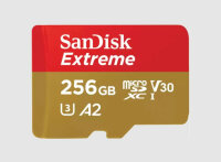 SanDisk Extreme 256 GB MicroSDXC UHS-I Klasse 3