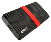 Emtec X200 1 TB Schwarz, Rot