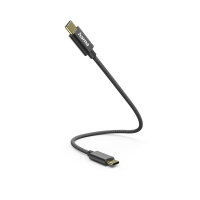 Hama 00201604 USB Kabel 0,2 m USB 2.0 USB C Schwarz