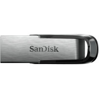 Sandisk Ultra Flair USB-Stick 32 GB USB Typ-A 3.2 Gen 1 (3.1 Gen 1) Schwarz, Edelstahl