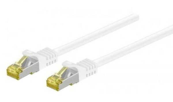 DINIC C7-5 Netzwerkkabel 5 m Cat7 SF/UTP (S-FTP) Weiß